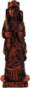 进口 Dryad Design Skadi Figurine-北欧冬季女神-木质饰面