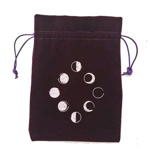 能量塔罗布~13x18cm月相月食变化塔罗牌专用牌袋卡牌小物件珠宝水晶石收纳袋