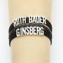 將圖片載入圖庫檢視器 欧美时尚精品~手工编织 美国大法官金斯伯格 Ruth Bader Ginsberg手链
