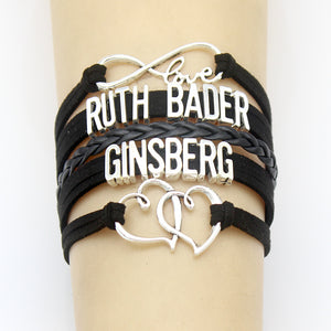 美国大法官金斯伯格 Ruth Bader Ginsberg手链 编织