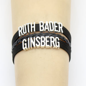 美国大法官金斯伯格 Ruth Bader Ginsberg手链 编织