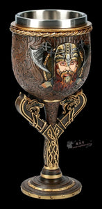 神秘学收藏~维京圣杯 中世纪酒杯高脚杯 维京收藏