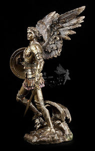 能量雕像系列~*进口大天使米迦勒Michael雕像 守护天使 勇气 果敢慈悲正义天使