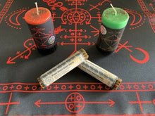 將圖片載入圖庫檢視器 神秘学收藏~进口魔法蜡烛伏都Voodoo工具包 伏都教蜡烛香桌布 实现愿望仪式
