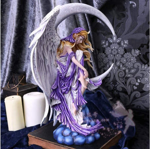 能量雕像系列~进口月亮梦想家 哥特式幻想仙子魔法雕像 神秘的精神礼物