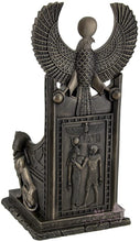 將圖片載入圖庫檢視器 能量雕像系列~古埃及疗愈女神Sekhmet 坐在宝座上雕像
