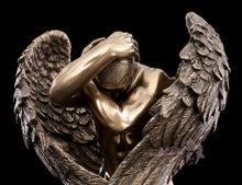 將圖片載入圖庫檢視器 能量雕像系列~*进口天使隐退青铜雕像16厘米
