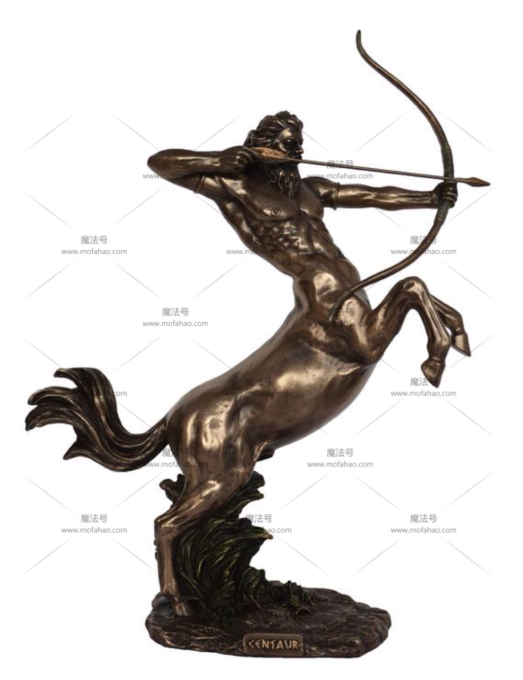 能量雕像系列~进口半人马冷铸青铜树脂雕像-半人半马Kentauros神话手工制作