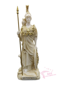 能量雕像系列~雅典娜密涅瓦希腊罗马女神美杜莎盾牌雕像