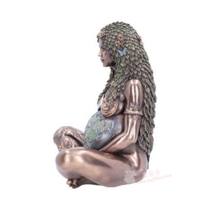 能量雕像系列~进口大地母亲艺术雕像30厘米 空灵的大地母亲盖亚雕像藏品 仪式