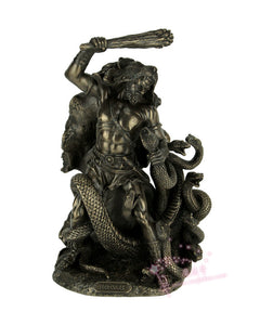 能量雕像系列~进口 Hercules赫拉克勒斯制服九头蛇雕像