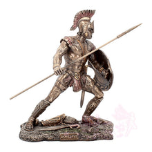 將圖片載入圖庫檢視器 能量雕像系列~进口Achilleus 阿基里斯战士雕像25.5厘米 特洛伊希腊英雄
