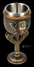 將圖片載入圖庫檢視器 神秘学收藏~维京圣杯 中世纪酒杯高脚杯 维京收藏
