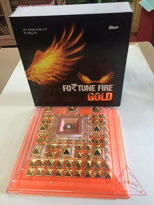 进口金字塔FORTUNE FIRE GOLD（Yantra神圣风水吸引财富好运）