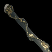 將圖片載入圖庫檢視器 FHSJP WITCH魔法棒magic stick碎石金链粉水晶权杖道具Magic wand 魔法杖
