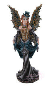 神秘学收藏~能量雕像系列~*美国进口蒸汽朋克 仙女雕像收藏12英寸高