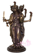 將圖片載入圖庫檢視器 能量雕像系列~进口赫卡特希腊女神的魔法雕像30cm
