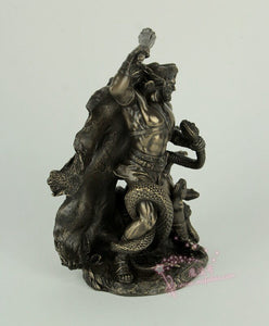 能量雕像系列~进口 Hercules赫拉克勒斯制服九头蛇雕像