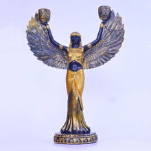 將圖片載入圖庫檢視器 埃及女神伊西斯人物雕塑摆件现代简约家居大厅装饰树脂工艺品摆设
