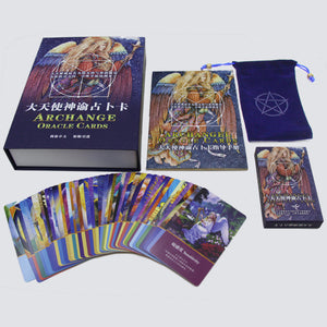 大天使神谕卡ARCHANGEL ORACLE CARDS中文版 桌面游戏附送牌套