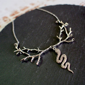 魔法威卡 合金饰品 树枝和蛇 欧美吊坠饰品