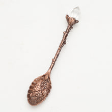 將圖片載入圖庫檢視器 亚马逊北欧复古水晶头勺子金属汤勺 草药勺子 古青铜雕花勺子 仪式工具
