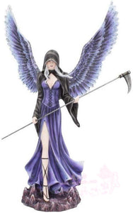 能量雕像系列~黑暗仁慈天使收割者仙女雕像装饰雕像哥特式幻想魔法神秘礼物