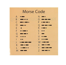 將圖片載入圖庫檢視器 摩斯密码手链 欧美个性简约编织字母数字密码手绳
