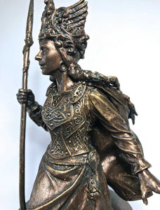 能量雕像系列~进口美国手工弗蕾亚、芙丽雅青铜雕像26厘米