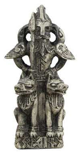 能量雕像系列~进口奥丁全父 北欧诸神的领袖 父神雕像
