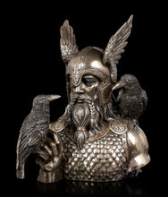 將圖片載入圖庫檢視器 能量雕像系列~*进口奥丁·北欧神与乌鸦雕像odin神像
