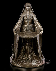 能量雕像系列~*美国进口女神青铜雕像Danu