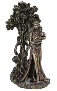 能量雕像系列~*新凯尔特女神-地球母亲DANU铜像雕塑雕像