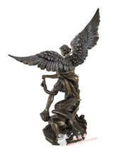 將圖片載入圖庫檢視器 能量雕像系列~*进口大天使米迦勒Michael雕像 冷铸青铜 天使保护 天使疗愈
