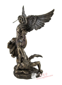 能量雕像系列~*进口大天使米迦勒Michael雕像 冷铸青铜 天使保护 天使疗愈