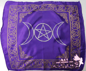 *美国进口三月亮祭坛布 帮助 恩赐和提升意识 神秘学仪式工具
