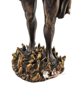 能量雕像系列~*进口 大天使乌列尔青铜树脂雕像 能量摆件 神之光 智天使