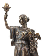 將圖片載入圖庫檢視器 能量雕像系列~*进口希腊罗马健康女神艾哈克丽亚雕像 健康守护神 疗愈神心神像
