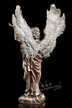 將圖片載入圖庫檢視器 能量雕像系列~*进口梅塔特隆天使青铜雕像 Metatron天使 四大天使
