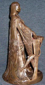 能量雕像系列~*美国进口女神青铜雕像Danu丰盛的母亲