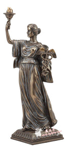 能量雕像系列~*进口希腊罗马健康女神艾哈克丽亚雕像 健康守护神 疗愈神心神像