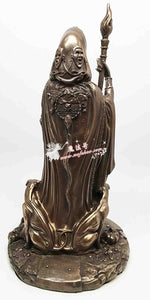 能量雕像系列~*进口魔法女神 月亮女神赫卡忒 女巫守护女神 青铜树脂雕像
