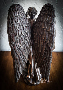 能量雕像系列~*大天使卡麦尔 明确目标 带来和平 修复人际关系 堕落天使雕像