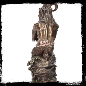 能量雕像系列~*进口希腊长笛演奏潘神雕像 PAN神 森林之神 希腊神话牧神